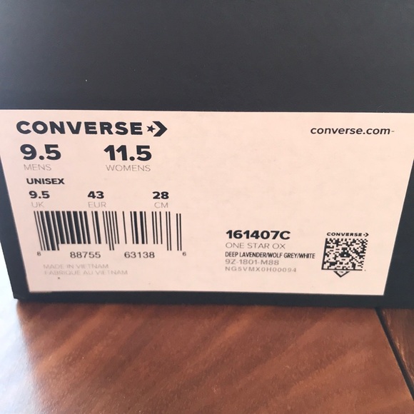 UNIZEX ONE OF KIND CONVERSE ALL STAR CHUCK TAYLOR - Picture 2 of 5